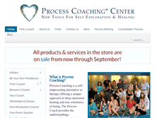 Tablet Screenshot of processcoaching.com